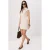 TRENDYOLMİLLA Dames Beige Effen Kort / Mini Mouwloos A-lijn Jurken