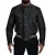 Dolce & Gabbana Zwart Houndstooth Polyester Bomberjack Heren