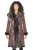 Dames Toscana schapenvacht suède trenchcoat-Tbilisi