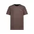 Airforce T-shirt met logo – donkerbruin