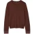 Paul Smith Knitted Sweater Crew Neck Dark Brown