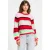 POM Amsterdam Pullover – Brushed Stripes Green