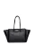 Isabella Rhea Zwart Rundleer Tas