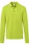 HAKRO Poloshirt lange mouw kiwi, Effen