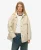 Relaxed Hooded Trucker Jacket Beige