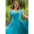 Topvintage exclusive ~ Marilyn swing jurk in hemelsblauw