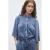 Suncoo blouse medium blue denim