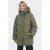 JDY gewatteerde jas groen
