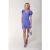 Colourful Rebel Zorah Knitted Structure Dress Ss Dark Lavender