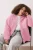 Trendyol Curve Dames Roze Effen Lang Oversized Grote maten Sweatshirts