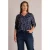 Yest Curve Plus Size top met print – donkerblauw