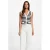 Morgan gestreept gilet – wit