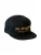 K-pop Pet ‘Gold snapback cap’  zwart