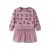 NAME IT MINI gebloemde midi sweatjurk – oudroze