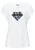 LASCANA Shirt  enziaan / zwart / wit