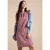 Street One Dames Mouwloze jurk met print in Rood