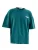 VAMOS CLO Shirt  petrol / wit