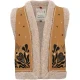 Looxs Revolution Meisjes gilet boho oker