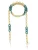 Cheeky Chain Munich Ketting ‘Kyoto’  goud / petrol
