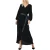 French Connection Ilavia Velvet Wrap Dress Dark Springs