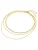 Lulu & Jane Ketting  goudgeel / parelwit