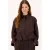 Zusss Blouse Ballon Blouse Lm 0309 0065 1041 Dark Choco Dames