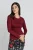 Burgundy Jersey Top
