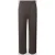 REVIEW straight fit sweatpants van katoenmix met labeldetail