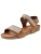 IGI&CO Sandalen met riem  cognac / zilver / transparant