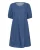 CULTURE Jurk ‘Nua’  blauw denim