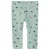 NAME IT BABY slim fit gebreide legging met print – groen
