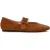 Steve Madden Zarah Flat Shoes Chestnut Suede