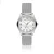 Stalen band horloge voor dames Marc Lauder Geneva
