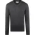McGregor V-neck Sweater Dark Grey Melange