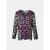Mucho Gusto Blouse rno degradé luipaardprint met roze en fuchsia accenten