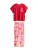 Next Pyjama  oranje / pink / rood / wit