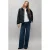 MANGO TEEN straight leg jeans – donkerblauw denim