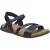 JOSEF SEIBEL Dames Sandaal Fabricia 02 in zwart