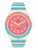 TIMEX Analoog horloge ‘Lab Archive’  azuur / goud / pitaja roze