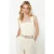 TRENDYOLMİLLA Dames Grijs Effen Mouwloos Getailleerd Blouses
