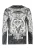 CIPO & BAXX Sweatshirt  antraciet / zwart / wit