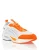 Plein Sport Sneakers laag ‘Sprint – 78’  donkeroranje / zwart / zilver / wit