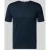 OLYMP Level Five T-shirt van mix van linnen en elastaan met ronde hals