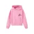 Mango Kids rechtvallende sweater met backprint – roze