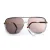 Gucci, transparante en gouden aviator