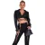 Missy Empire Korte PU-blazer voor dames (Zwart)
