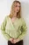 V-hals Blouse met Strikdetail en Kreppé