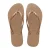 Havaianas Slim Crystal Sw II teenslippers met siersteen roségoud