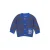 BESS gebreid gestreept vest – blauw
