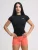 neverover Sporttop  zwart